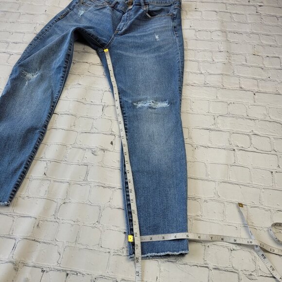 Gap Woman’s blue true skinny ankle jeans size 31 R - Picture 4 of 11